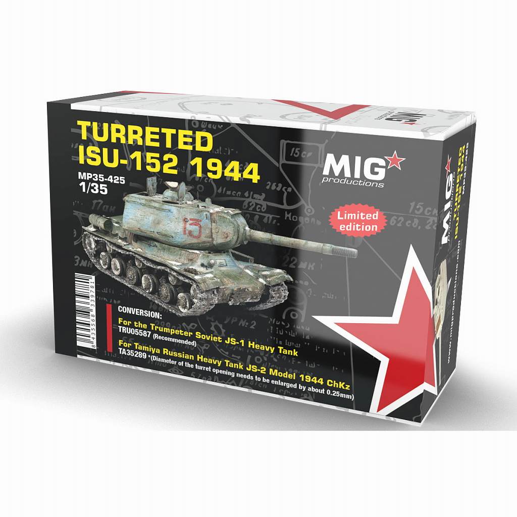 【新製品】35-425 1/35 ISU-152砲塔 1944コンバージョンセット