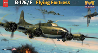 【新製品】01E05)ボーイング B-17E/F フライングフォートレス