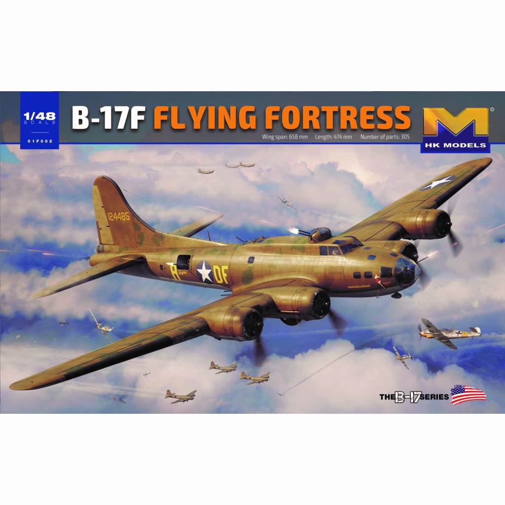 【新製品】01F002 ボーイング B-17F フライングフォートレス メンフィスベル