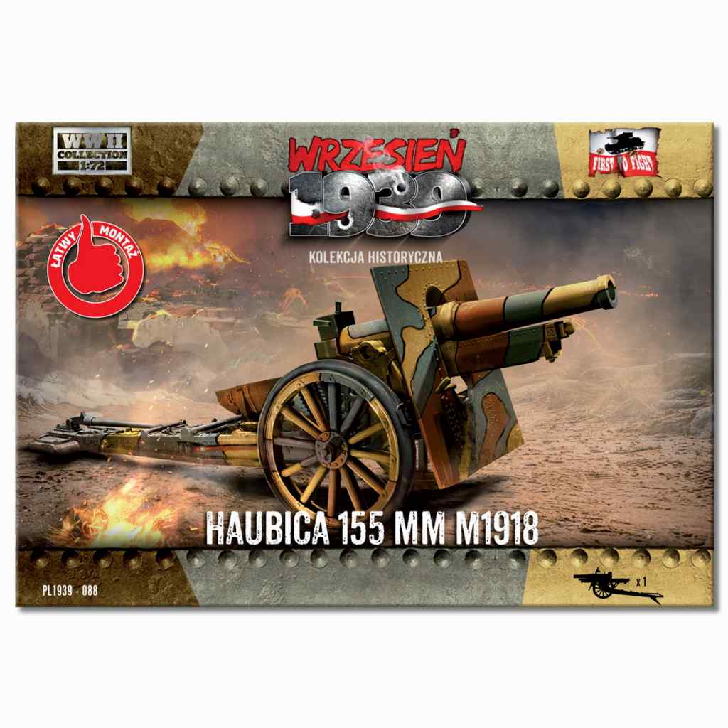 【新製品】72088 ポーランド 155mm シュナイダー重砲 ｗｚ1918