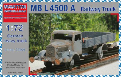 【新製品】72008)メルセデスベンツ L4500A 鉄道軌道車