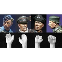 【再入荷】H001 ドイツ戦車兵 ヘッド&ハンドセット