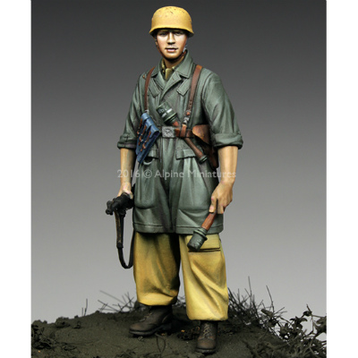 【新製品】35221)WWII 独 イタリア戦線の第1降下猟兵師団 下士官(熱帯軍装)