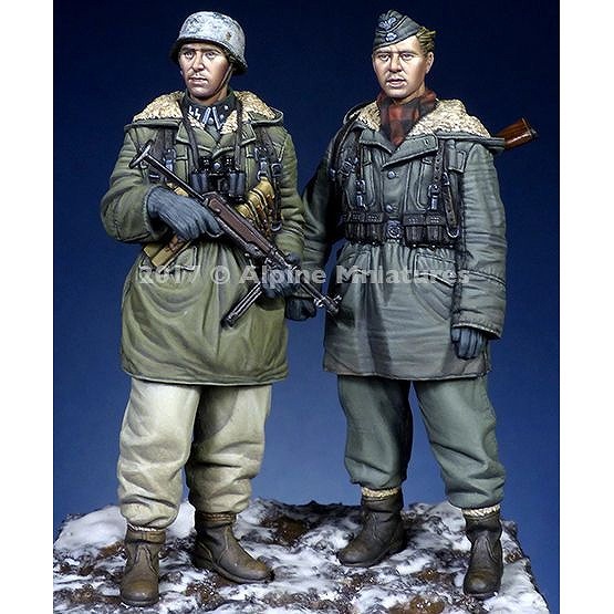 【新製品】35237)WWII 独 武装親衛隊 第三次ハリコフ戦(2体セット)