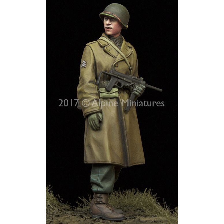 【新製品】35241)WWII 米 歩兵部隊下士官(外套姿)