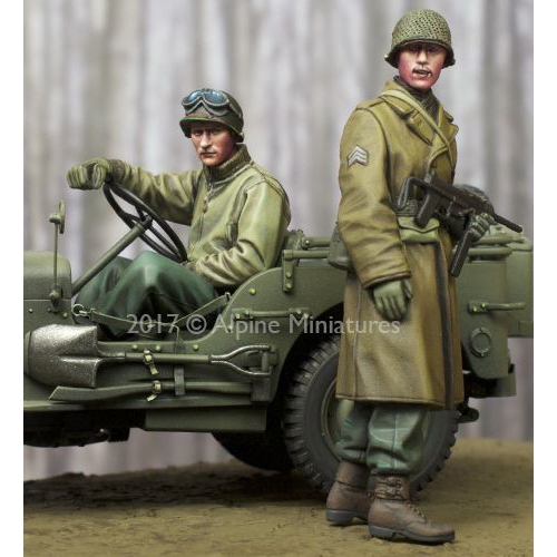 【新製品】35243)WWII 米 下士官&運転兵(2体セット)