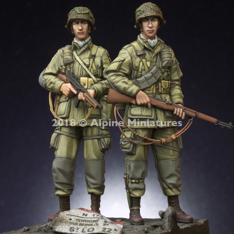 【新製品】35252 WWII 米 第101空挺師団 兵士(2体セット)