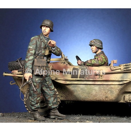 【新製品】35280 WWII ドイツ武装親衛隊 士官＆ドライバーセットHJ