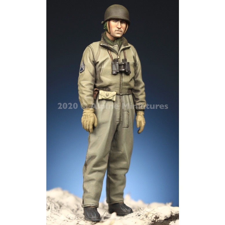 【新製品】35284 1/35 WWII 米陸軍マフラー姿の戦車長＃1