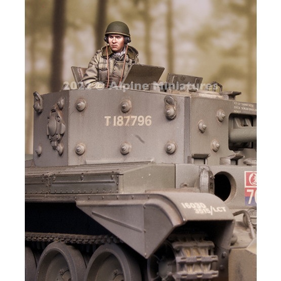 【新製品】35297 1/35 WWII イギリス陸軍戦車長＃2 腕を組む戦車長