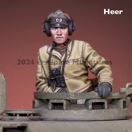 【新製品】35315 1/35 WWII ドイツ キューポラにもたれる戦車指揮官