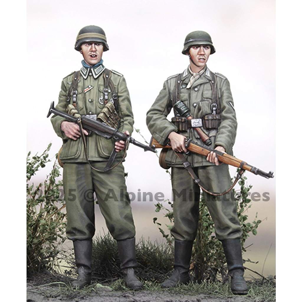 【新製品】35332 1/35 WWII ドイツ 装甲擲弾兵セット(2体入)