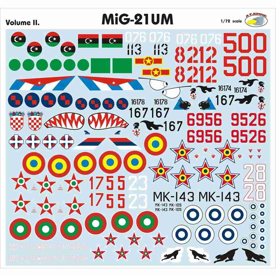 【新製品】RVD72026 MiG-21UM モンゴルB Vol.II