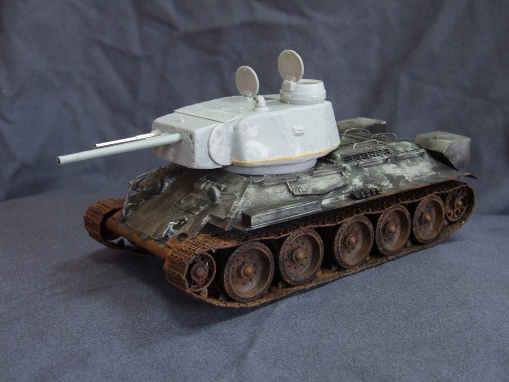 【新製品】ZM-3527)T-34-3 ボレー 砲塔