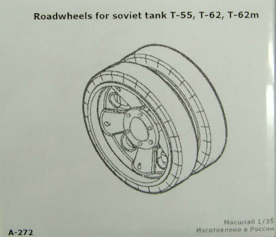 【新製品】A-272)T-55/62/62m リプレイス用転輪