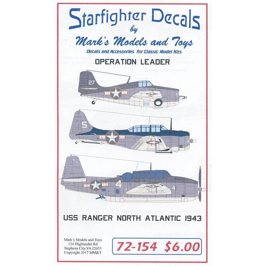 【再入荷】72-154 アメリカ海軍 航空母艦 レンジャー 北大西洋1943