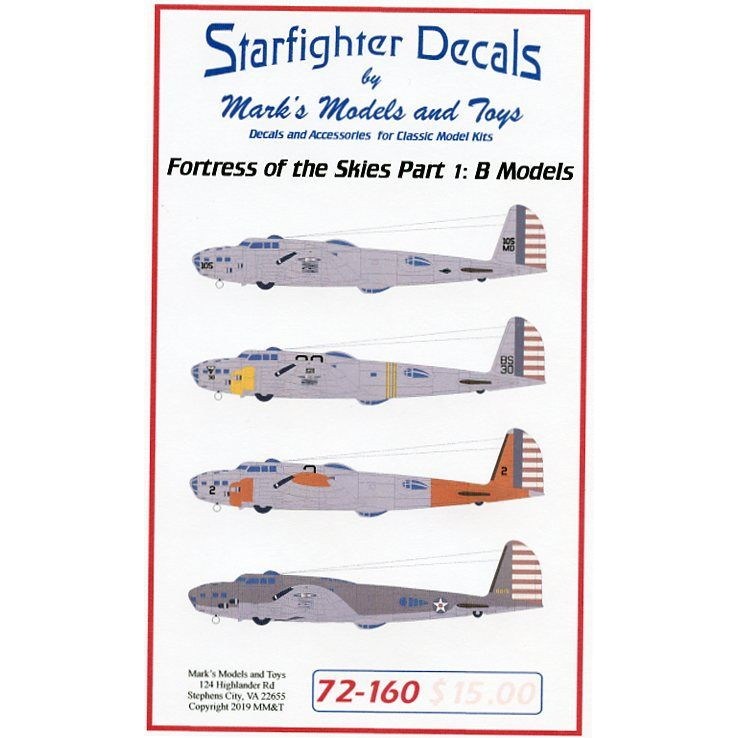 【新製品】72-160 Fortress of the Sky Part1 ボーイング B-17B