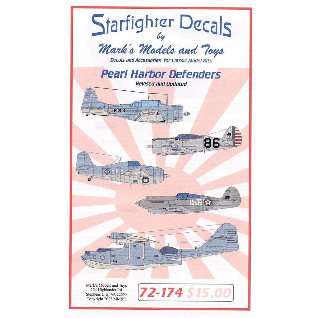 【新製品】72-174 パールハーバー ディフェンダーズ