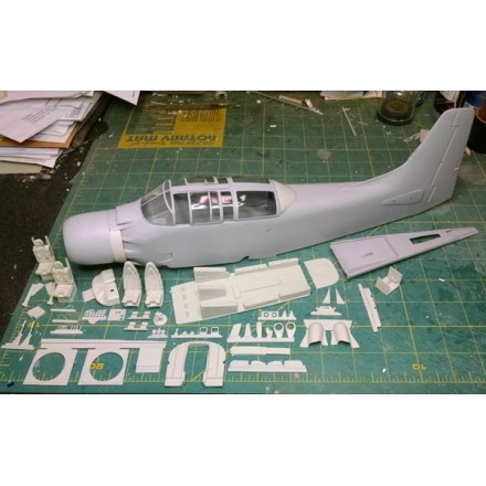 【新製品】A3240 ダグラス A-1E ファットフェイス スカイレイダー コンバージョンセット