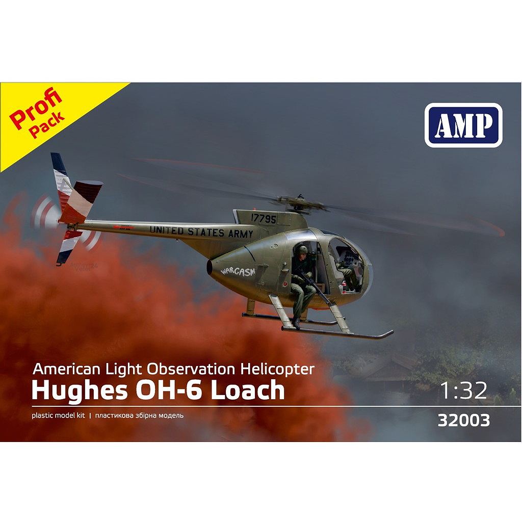 【新製品】AMP32005 1/32 OH-6A カイユース プロフィパック