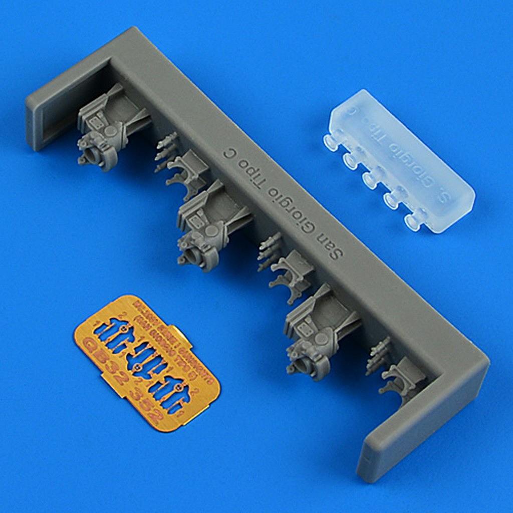 【新製品】32352 1/32 マッキ C.205V セリエI サン・ジォルジョタイプC 照準器 (3個入) (イタレリ用)