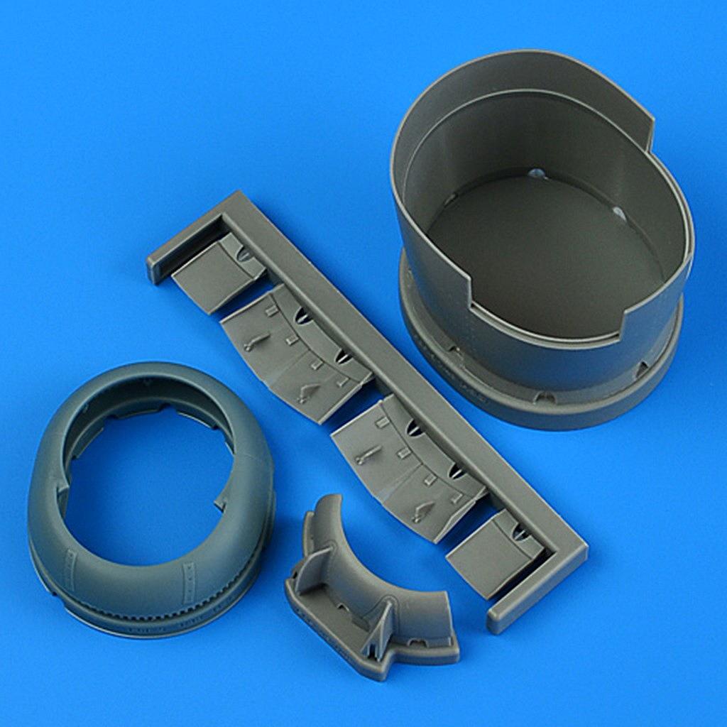 【新製品】49193 1/48 F6F-5 ヘルキャット カウリングw/冷却フラップ (オープン) (ハセガワ用)