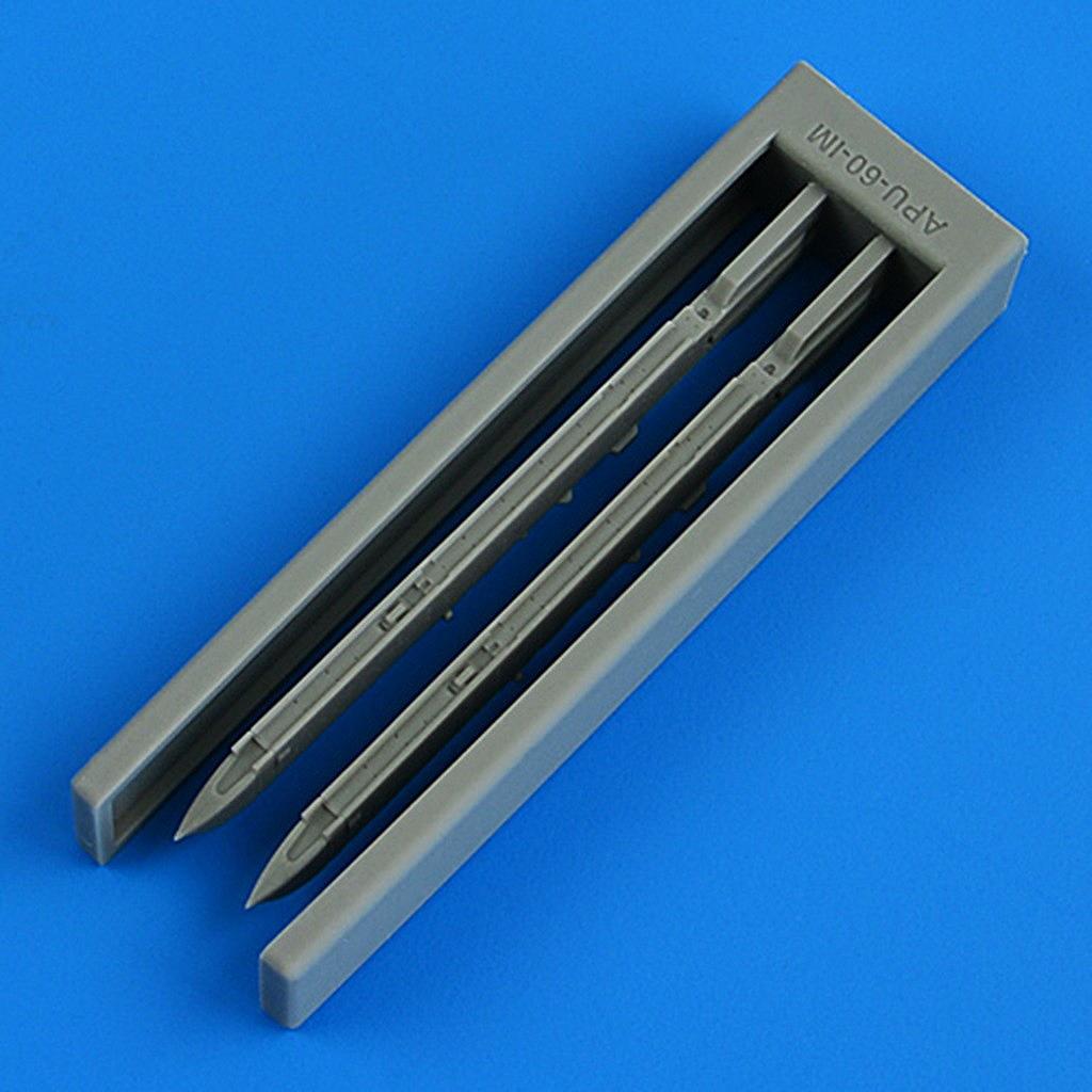【新製品】49201 1/48 Su-25 フロッグフット 用APU-60-IM ミサイルランチャー (2個入) (ズベズダ用)