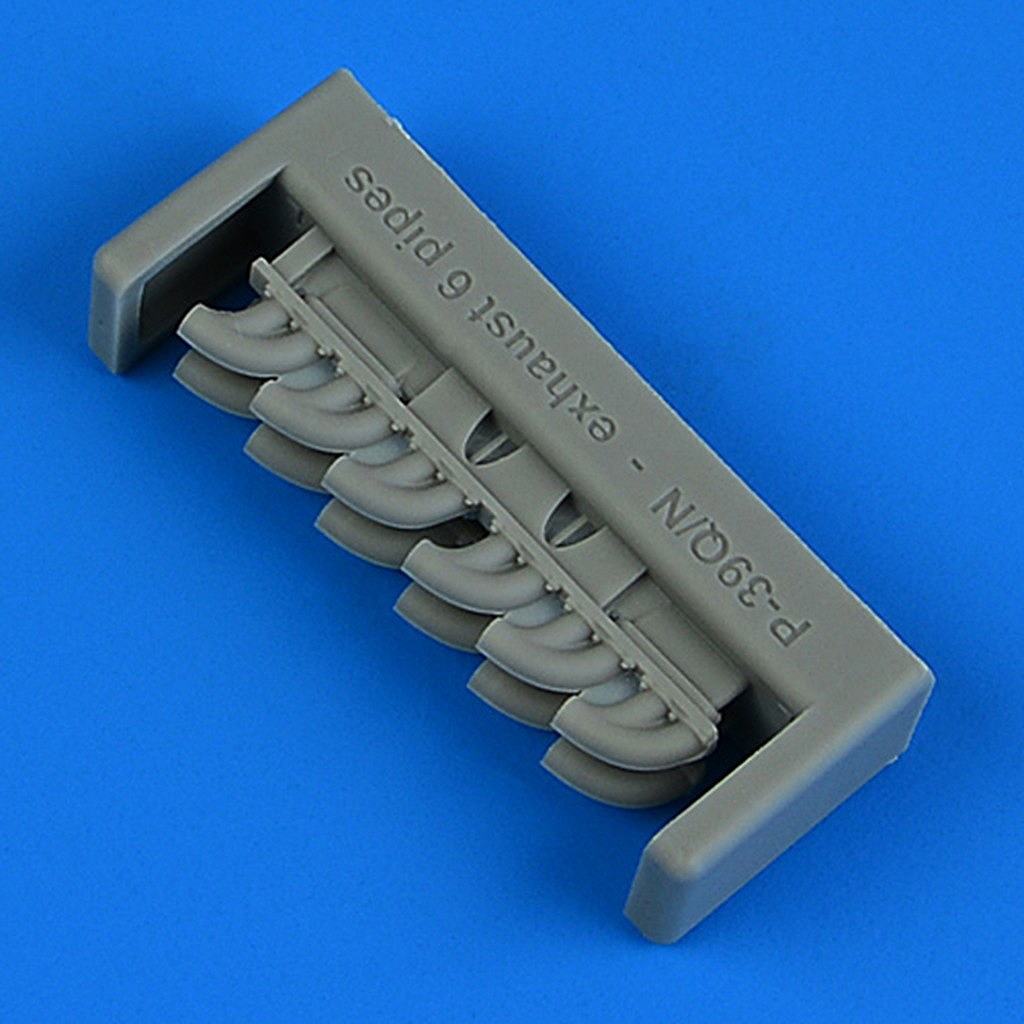 【新製品】49205 1/48 ベル P-39Q/N エアラコブラ 排気管(6本タイプ) (アルマホビー用)