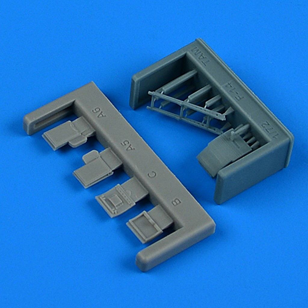 【新製品】72734 1/72 グラマン F-14 トムキャット 搭乗ラダー (開状態)(タミヤ用)