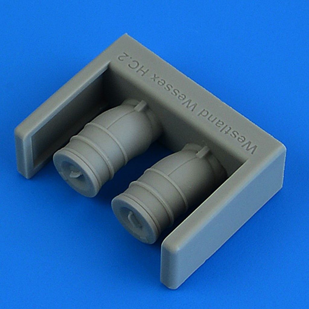 【新製品】72743 1/72 ウェストランド ウェセックス HC.2 排気ノズルw/FODカバー (エアフィックス用)