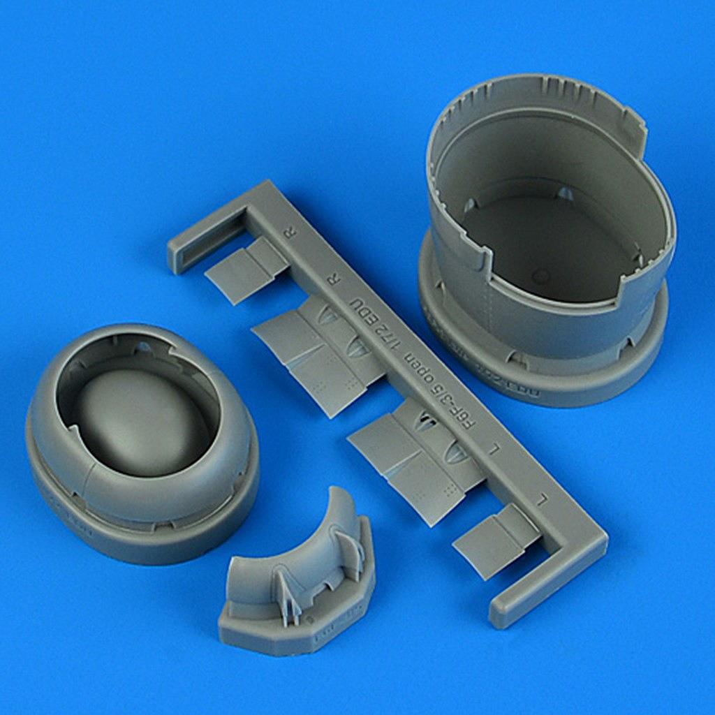 【新製品】72752 1/72 F6F-3 ヘルキャット 後期カウリング w/冷却フラップ (開状態) (エデュアルド用)
