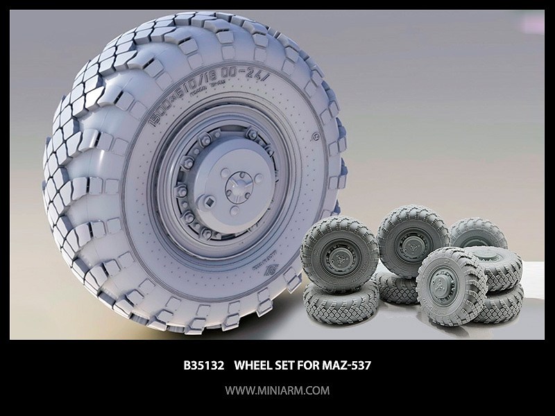 【新製品】B35132)MaZ-537 トラクター ホイールセット