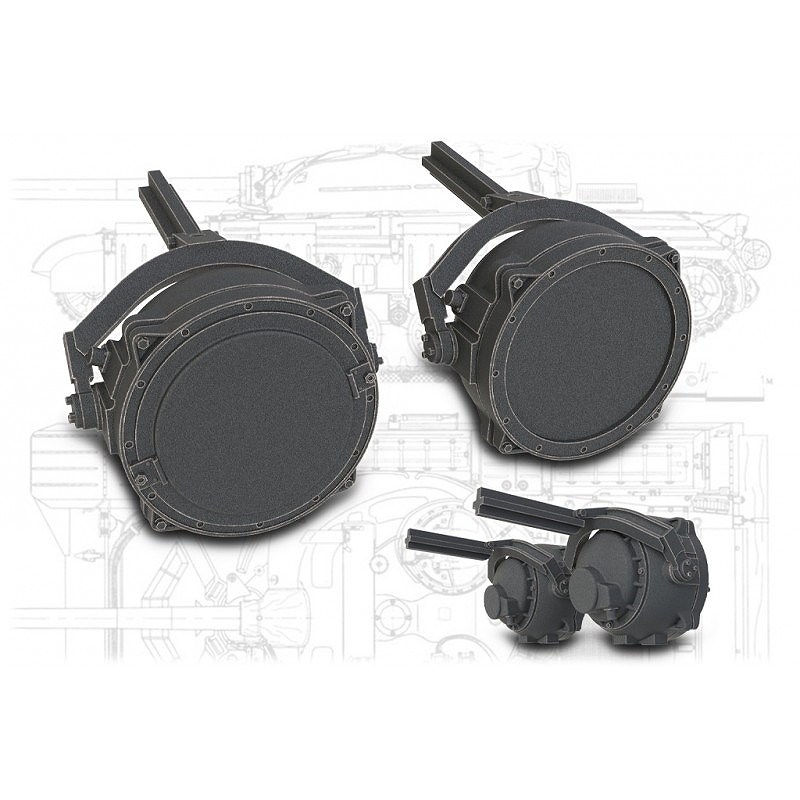【新製品】B35270 1/35 現用 露/ソ L-4GM赤外線サーチライト T-64/T-72B/T-80主力戦車用(4個入)
