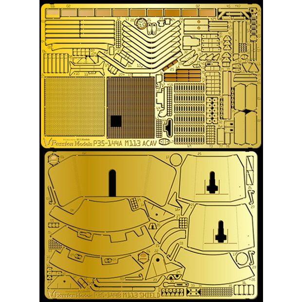 【新製品】P35-144 M113用エッチングセット