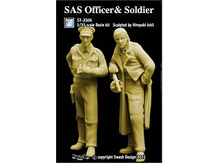 【新製品】[2013133800605] ST-3506)SAS Officer & Soldier