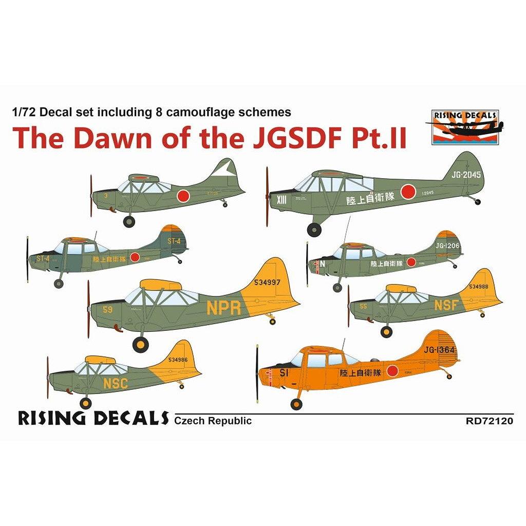 【新製品】RD72120 1/72 陸上自衛隊航空科の幕開け パートIIデカール