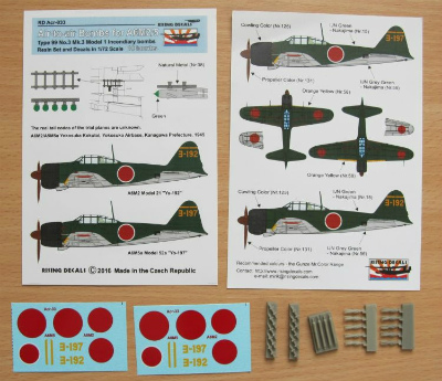 【新製品】Acr-033)三菱 A6M2/5 零式艦上戦闘機 二一/五二型甲 焼夷弾