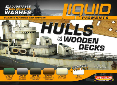 【再入荷】LP04 リキッドピグメント Hulls & wooden decks<艦船ウェザリング>