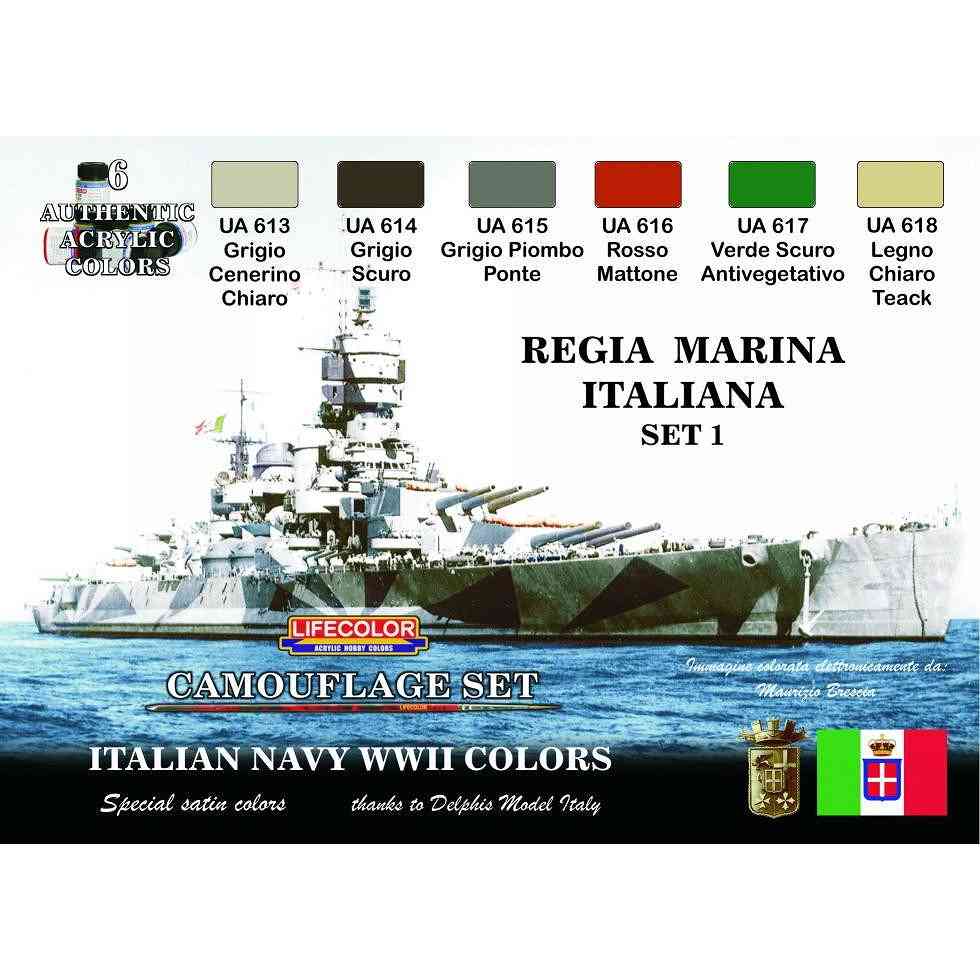 【再入荷】CS15 WWII イタリア海軍カラーセット1