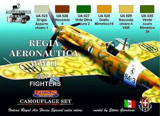【再入荷】CS19 WWII イタリア軍機カモフラージュセット set1