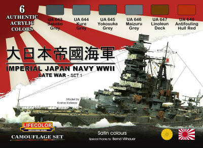 【新製品】CS36)日本帝国海軍カラーセット1