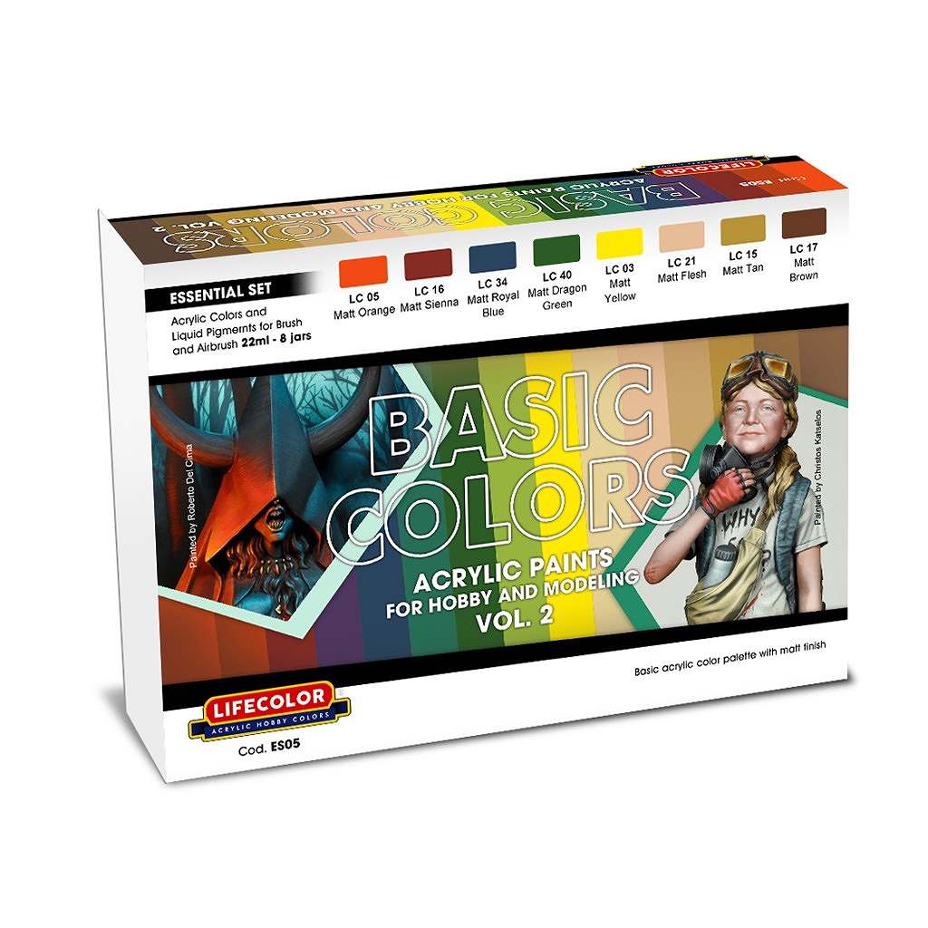 【新製品】ES05 ライフカラー常用基本色セット#5 基本カラーセット Vol.2