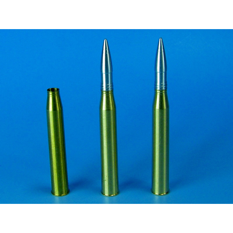 【新製品】[2013271363000] A-3530)8.8cm Sprgr.Patr.L/4,5 Kw.K.43 HE砲弾､砲弾ケースセット