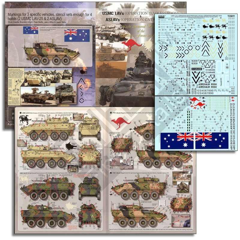 【新製品】T35011 米海兵隊と豪州陸軍のLAV(イラク戦争)