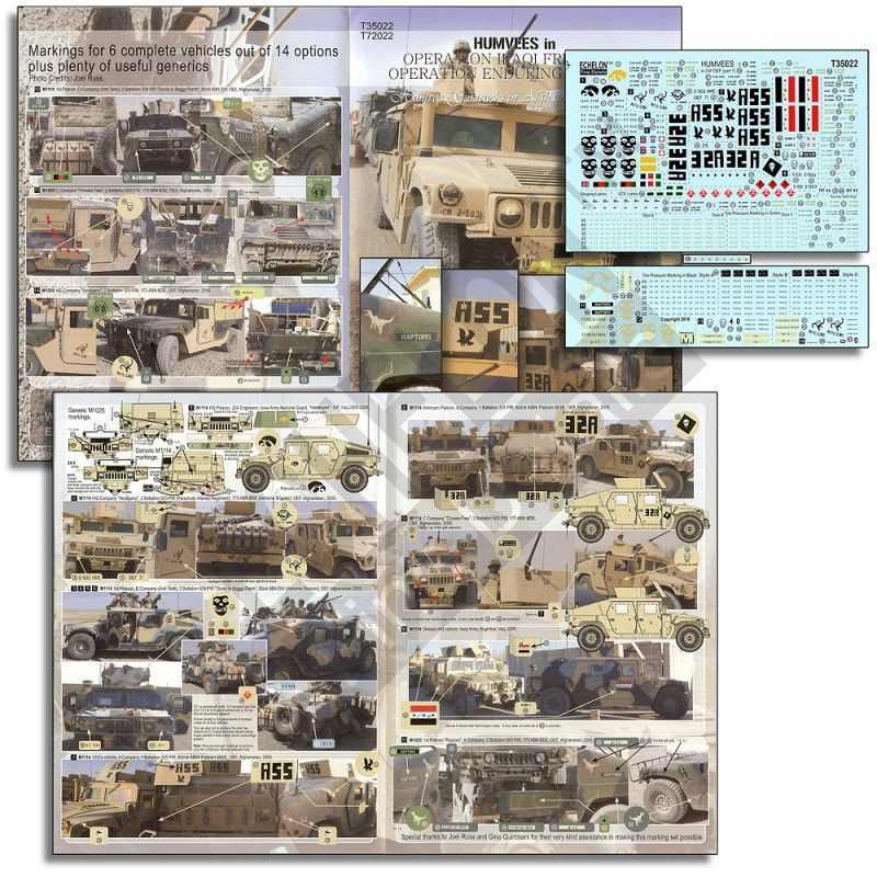 【新製品】T35022 イラク戦争と不朽の自由作戦のハンヴィー