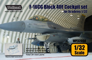 【新製品】[2013313406009] WP32060)F-16CG ブロック40E コクピット