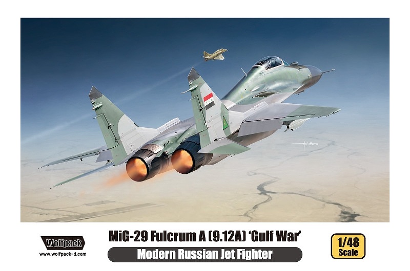 【新製品】WP14804)MiG-29 フルクラムA(9.12A) 湾岸戦争