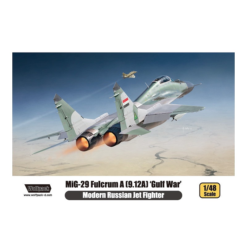 【新製品】WP14804)MiG-29 フルクラムA(9.12A) 湾岸戦争