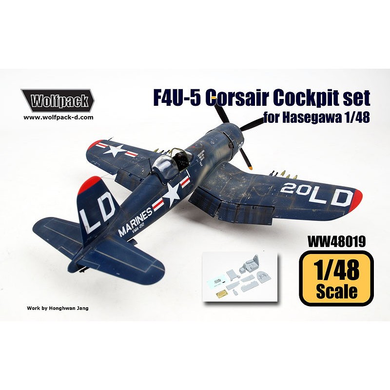 【新製品】WW48019)F4U-5 コルセア コクピットセット