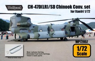 【新製品】[2013317205707] WP72057)CH-47D(LR)/SD チヌーク コンバージョン